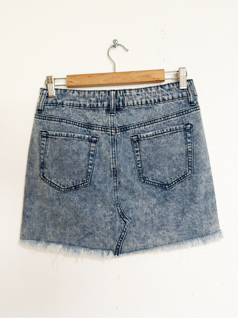NEW Litz by Uniq Studded Denim Mini Skirt - Picture 4 of 10